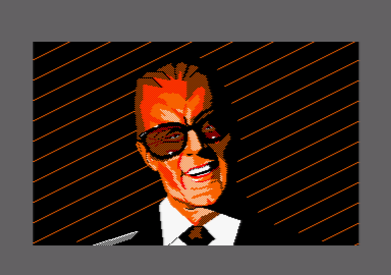 Max par Jill Lawson, image en mode 1 picture sur Amstrad CPC