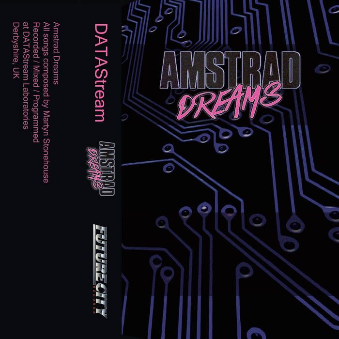 couverture de l'album musical Amstrad Dreams par DATAStream