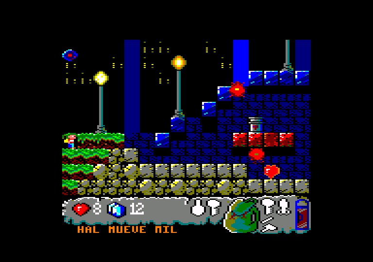 Roland Retires, un jeu Amstrad CPC par Brick Fabrik
