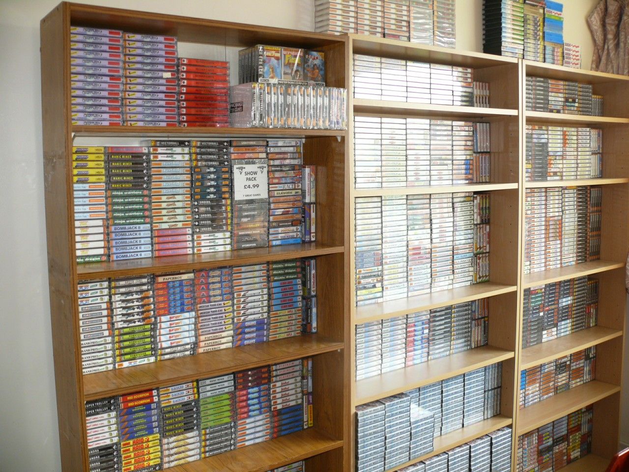 vente sur Ebay de 4000 jeux cassette Amstrad CPC