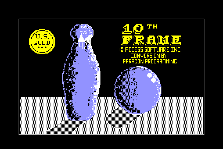 screenshot du jeu Amstrad CPC 10th frame