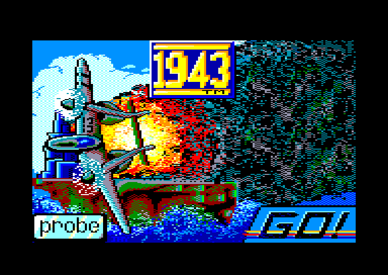 screenshot du jeu Amstrad CPC 1943
