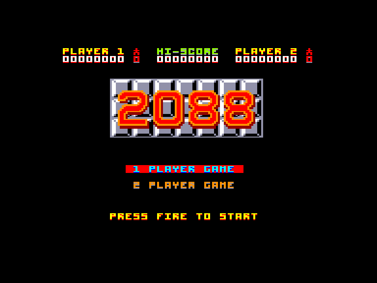 screenshot du jeu Amstrad CPC 2088