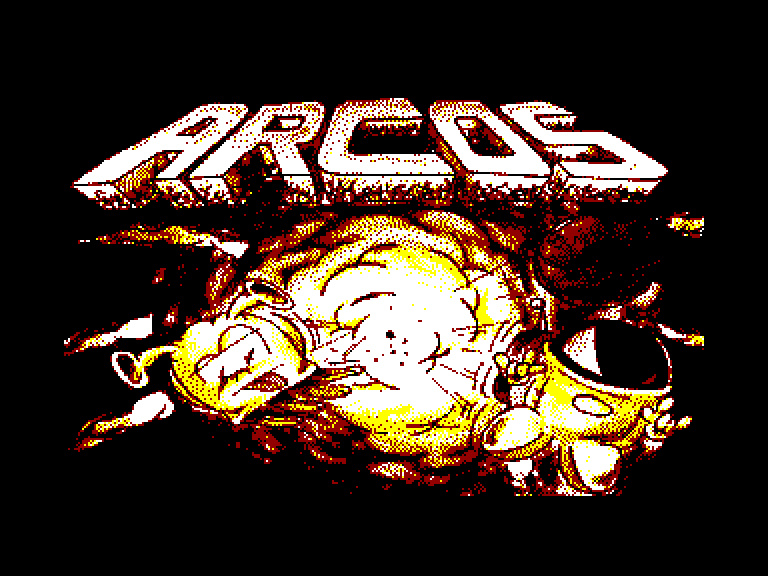 screenshot of the Amstrad CPC game ARCOS