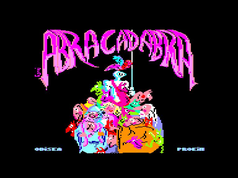 screenshot du jeu Amstrad CPC Abracadabra