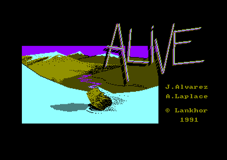 screenshot du jeu Amstrad CPC Alive