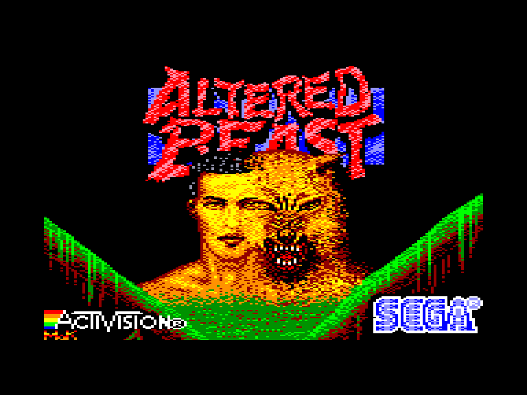 screenshot du jeu Amstrad CPC Altered Beast