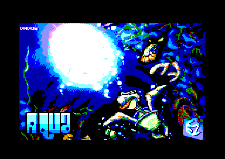 screenshot du jeu Amstrad CPC Aqua