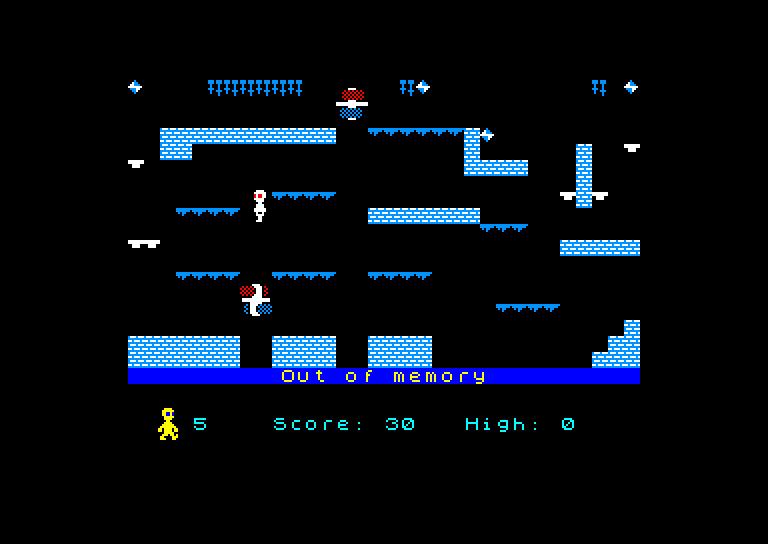 screenshot du jeu Amstrad CPC Area 51
