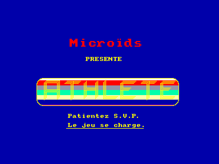 screenshot of the Amstrad CPC game Athlete