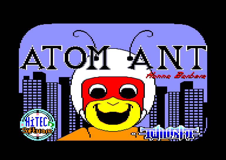 screenshot du jeu Amstrad CPC Atom Ant