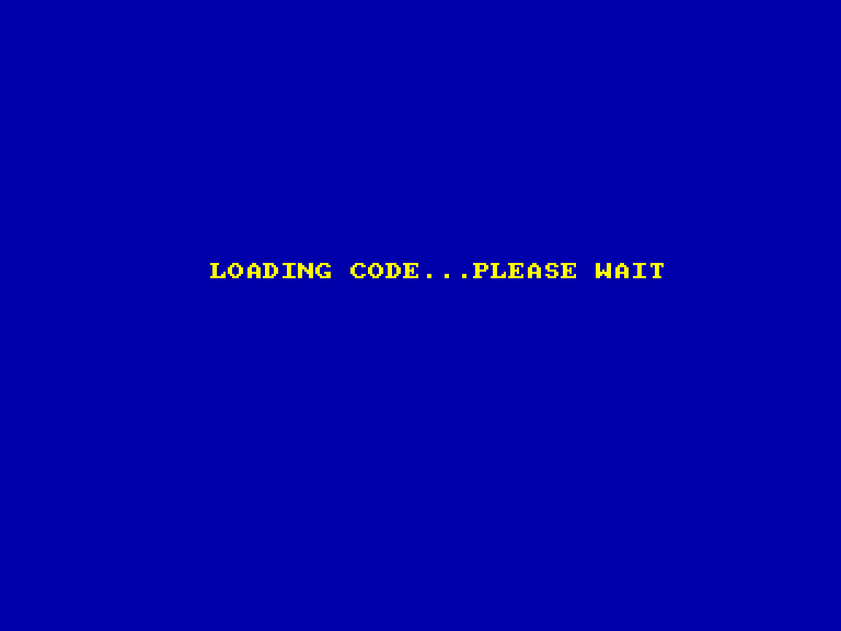 screenshot of the Amstrad CPC game Azimuth Head Alignment Kit
