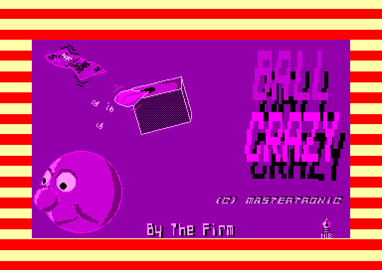 screenshot du jeu Amstrad CPC Ball Crazy