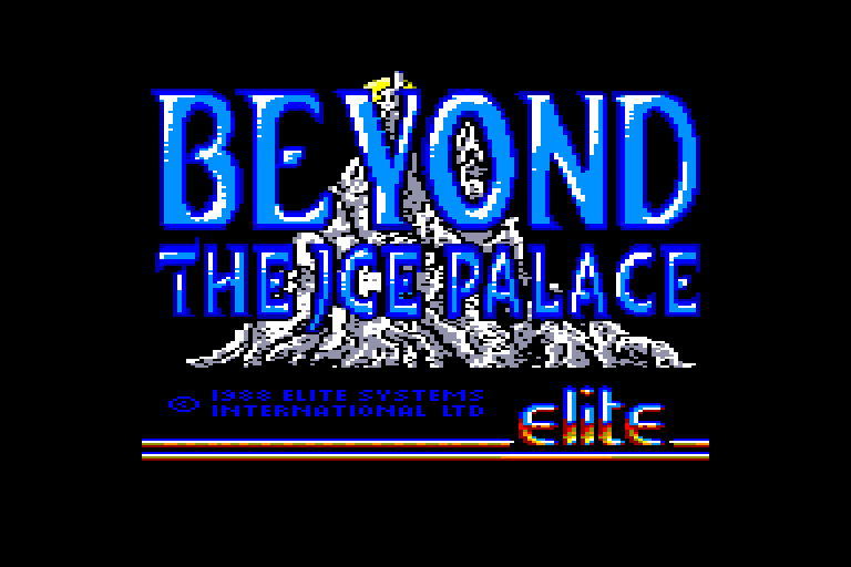 screenshot du jeu Amstrad CPC Beyond the Ice Palace