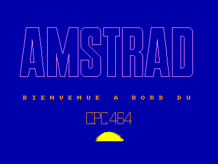 screenshot du jeu Amstrad CPC Bienvenue chez Amsoft