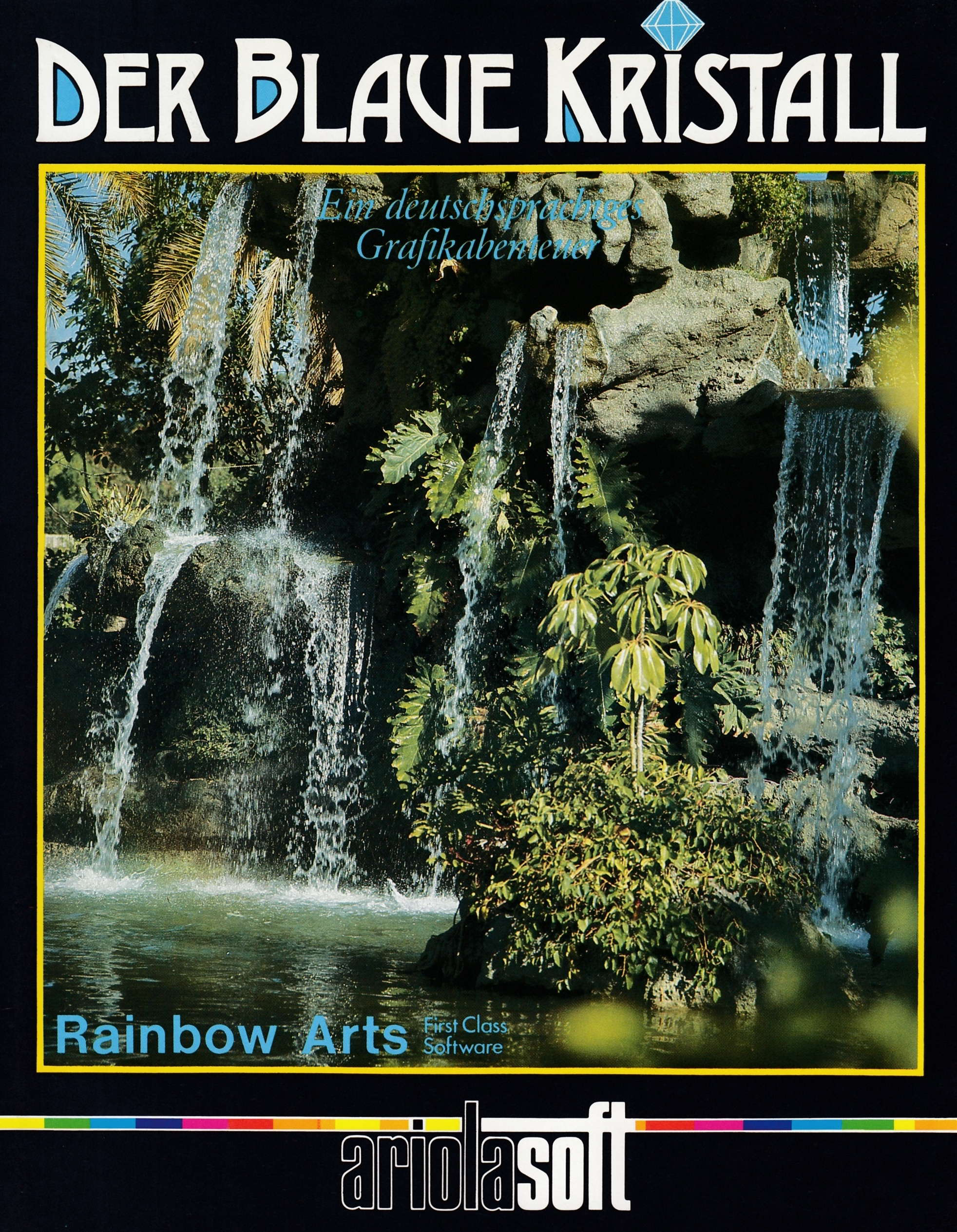 cover of the Amstrad CPC game Blaue Kristall by GameBase CPC