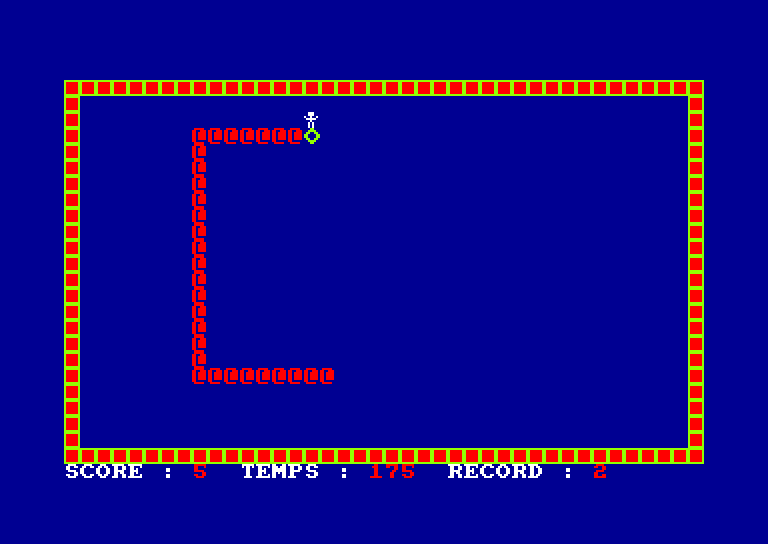 screenshot of the Amstrad CPC game Boa du bois boit (le)
