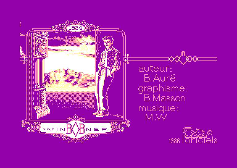 screenshot du jeu Amstrad CPC Bob Winner