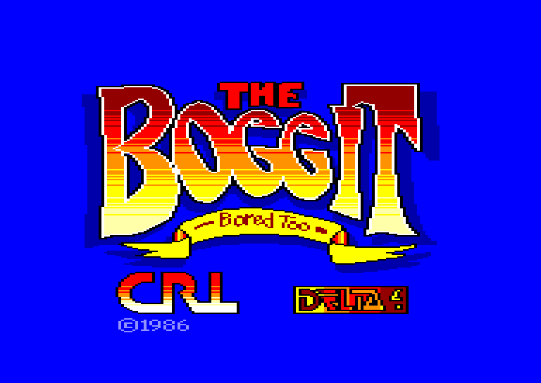 screenshot du jeu Amstrad CPC Boggit (the)
