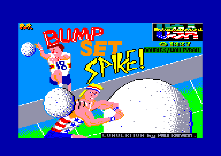 screenshot du jeu Amstrad CPC Bump Set Spike
