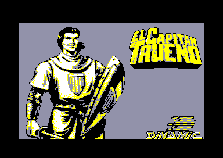 screenshot du jeu Amstrad CPC Capitan Trueno (el)
