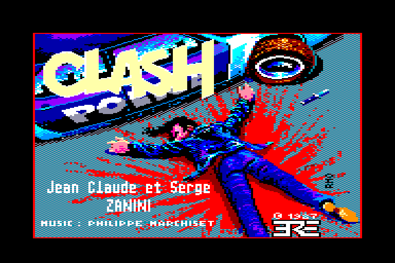 screenshot du jeu Amstrad CPC Clash