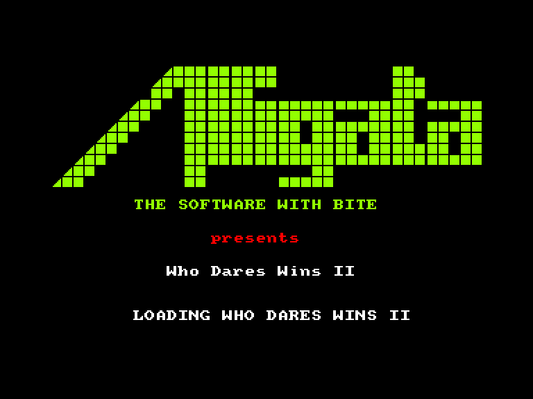 screenshot du jeu Amstrad CPC Who Dares Wins II
