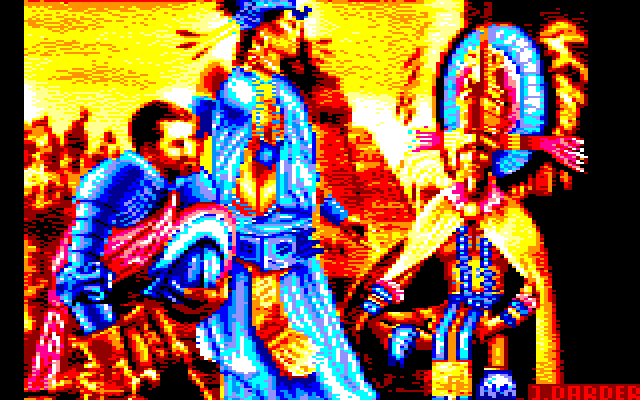 screenshot of the Amstrad CPC game Cozumel