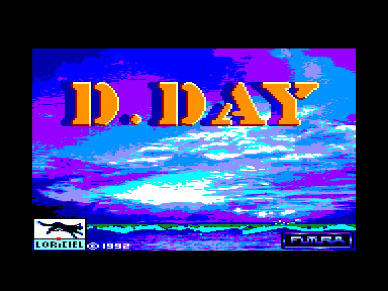 screenshot du jeu Amstrad CPC D-day