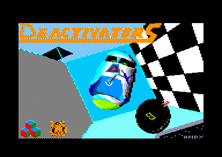 screenshot of the Amstrad CPC game Deactivators