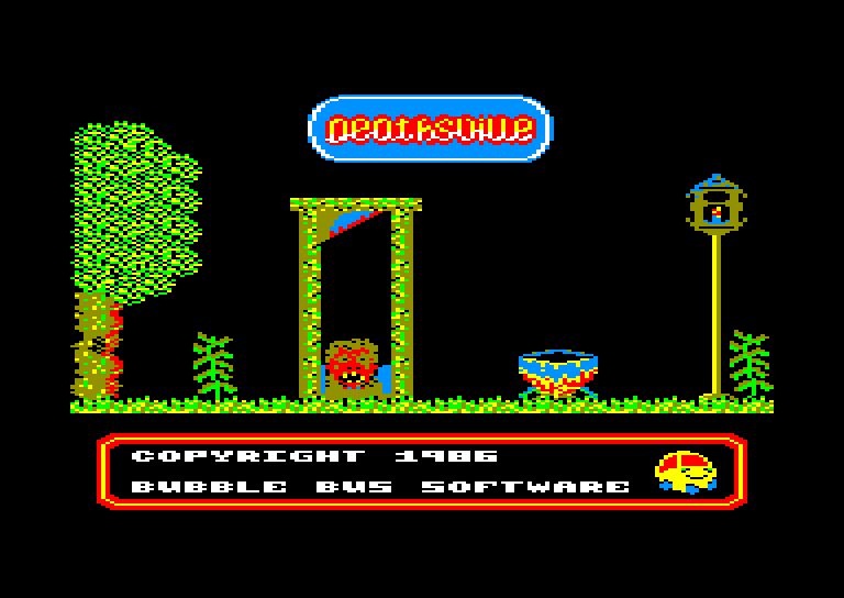 screenshot du jeu Amstrad CPC Deathsville
