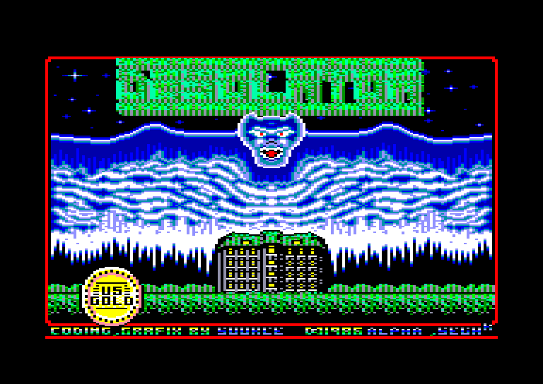 screenshot du jeu Amstrad CPC Desolator - Halls of Kairos