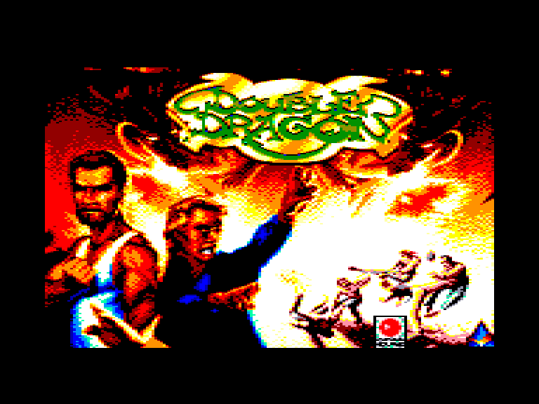screenshot du jeu Amstrad CPC Double Dragon (Mastertronic)