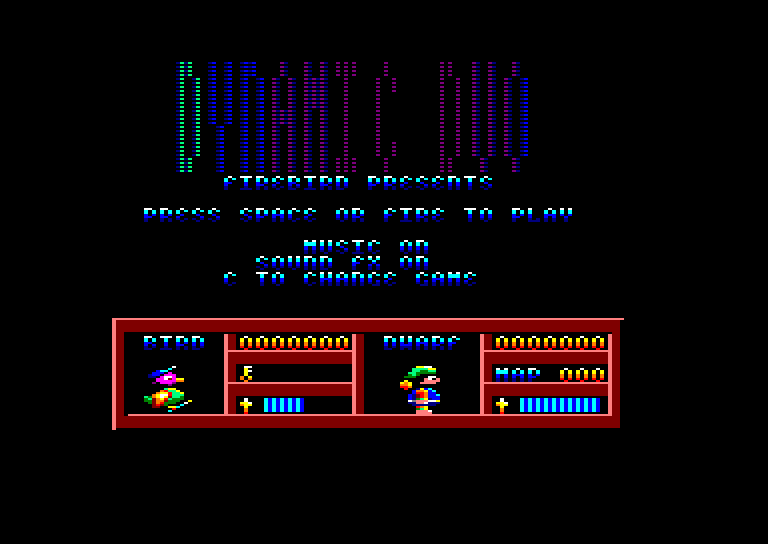 screenshot du jeu Amstrad CPC Dynamic Duo