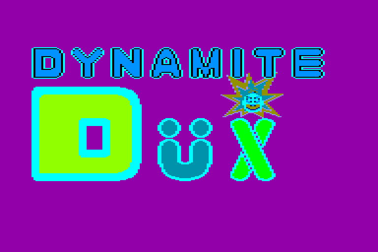 screenshot of the Amstrad CPC game Dynamite Dux