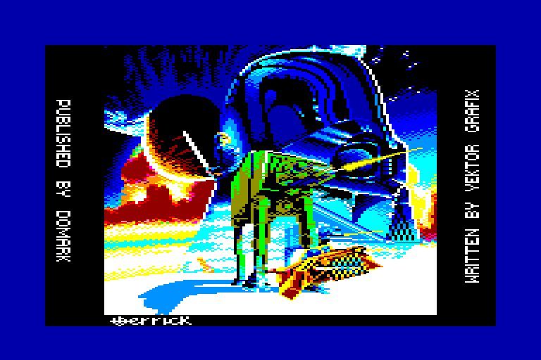 screenshot du jeu Amstrad CPC Star Wars - The Empire Strikes Back