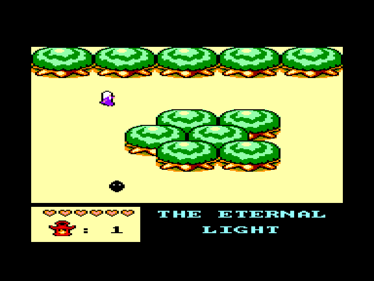 screenshot du jeu Amstrad CPC Eternal Light 2 (the)