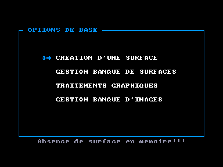 screenshot du jeu Amstrad CPC Explorateur 3