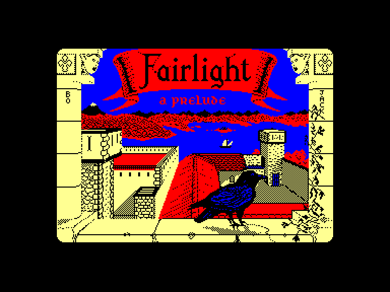 screenshot du jeu Amstrad CPC Fairlight: a prelude