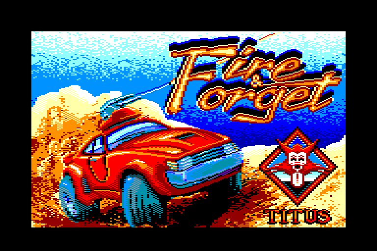 screenshot du jeu Amstrad CPC Fire and Forget