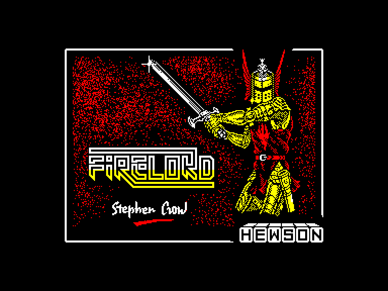 screenshot du jeu Amstrad CPC Firelord