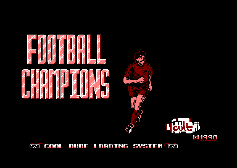 screenshot du jeu Amstrad CPC Football Champions