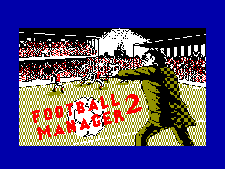 screenshot du jeu Amstrad CPC Football manager 2
