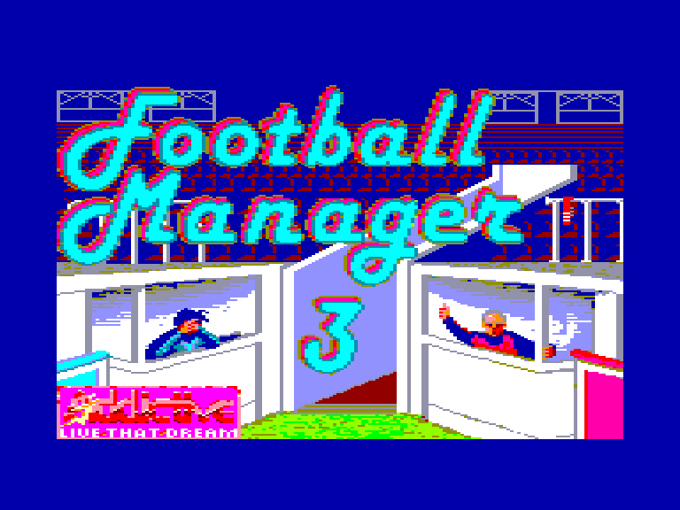 screenshot du jeu Amstrad CPC Football manager 3