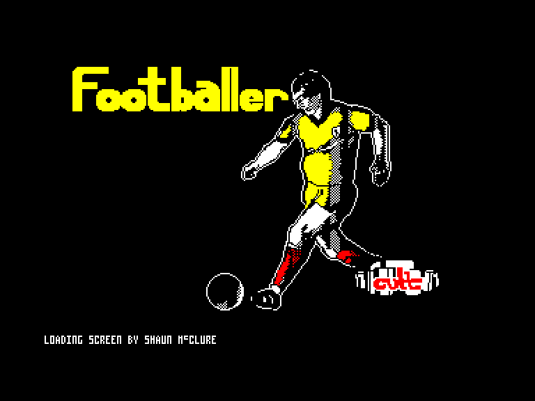 screenshot du jeu Amstrad CPC Footballer (the)