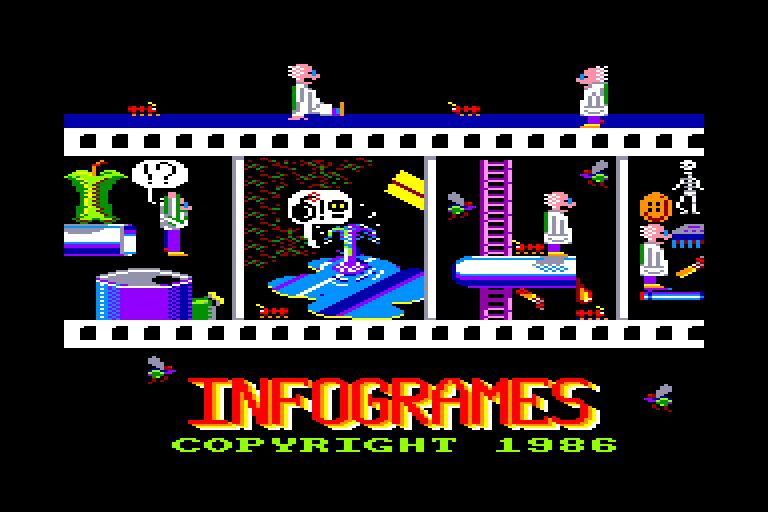screenshot du jeu Amstrad CPC Formule (la)