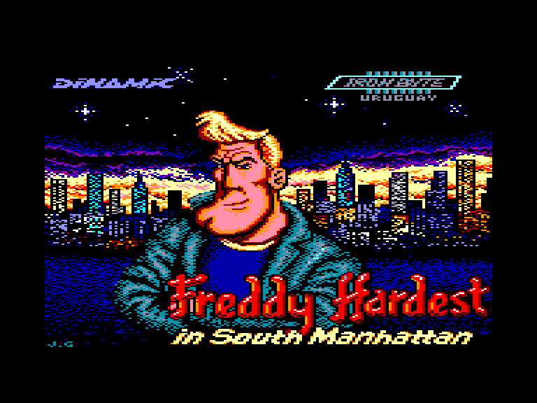 screenshot of the Amstrad CPC game Guardian Angel
