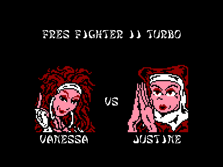 screenshot du jeu Amstrad CPC Fres Fighter II Turbo