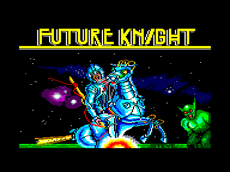 screenshot du jeu Amstrad CPC Future Knight