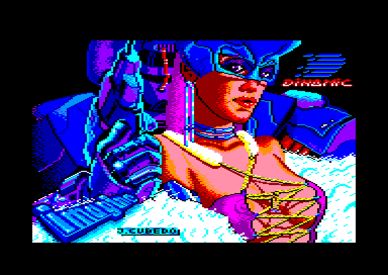 screenshot of the Amstrad CPC game Game Over